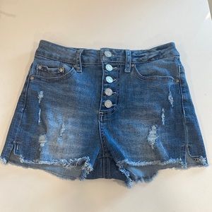 Indigo Rein Jean Shorts